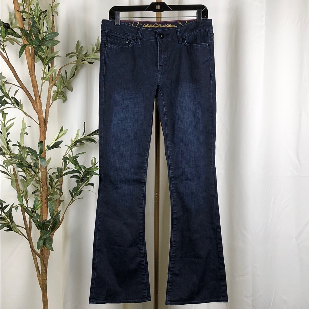 Buffalo David Bitton Dark Indigo Stretch Flared Jeans (B4)